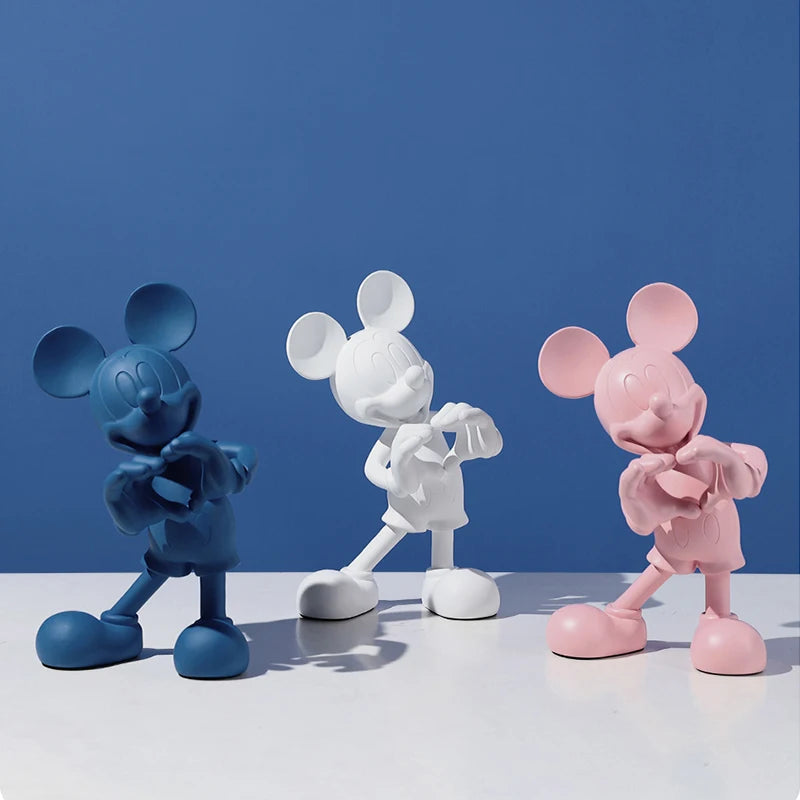 تمثال ديكوري فني – تصميم كرتوني من الراتنج لتزيين زوايا المنزل والمكتب