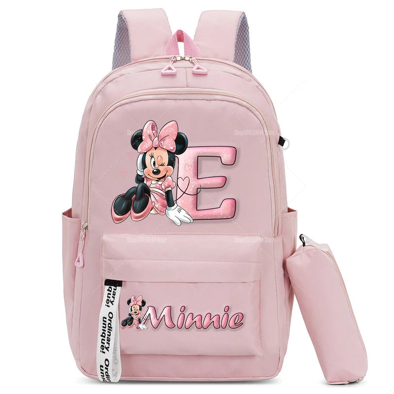 حقيبة ظهر ميني ماوس مع مقلمة