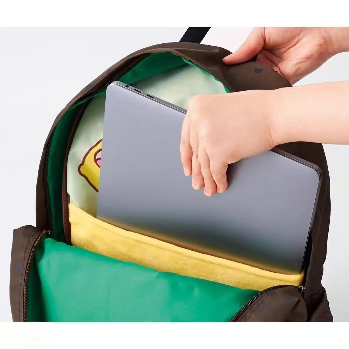 حقيبة ظهر كرتونية بتصميم ريلاكوما (Rilakkuma) وكوريلاكوما (Korilakkuma)