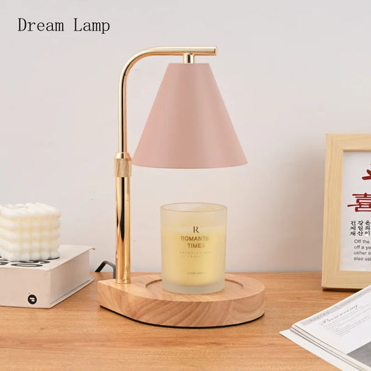 مصباح تسخين الشموع العطرية مع مؤقت