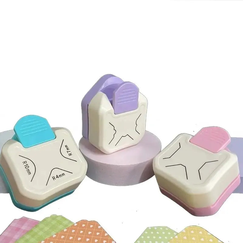 أداة 3 في 1 لقص وتزيين الزوايا – لبطاقات العمل، الصور، الكروت، والمشاريع اليدوية