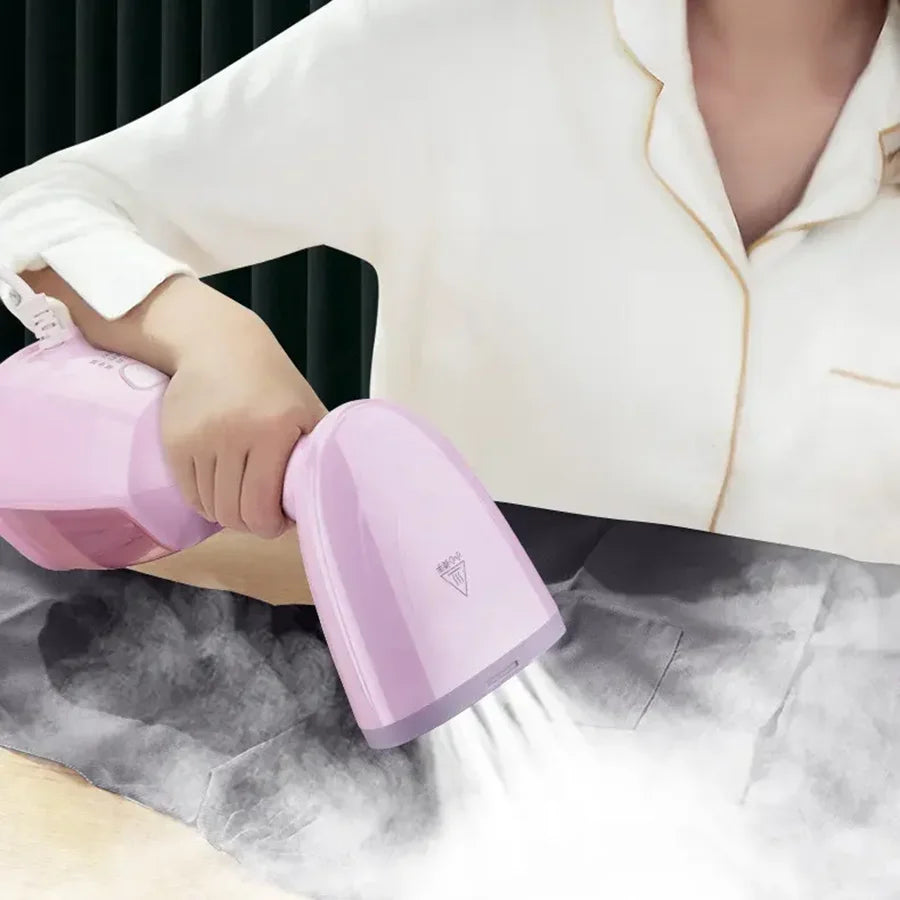 مكواة بخار محمولة صغيرة بقوة 1500 واط – خزان 350 مل للاستخدام المنزلي والسفر