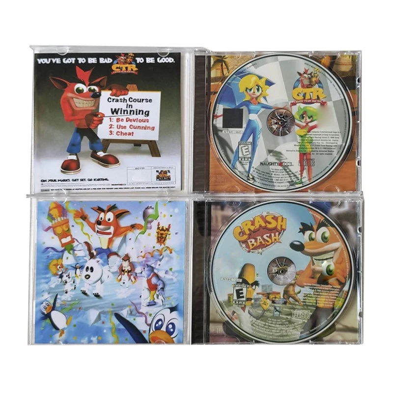 لعبة كراش بنديكوت – إصدار كلاسيكي للـ PS1 (نسخة ديسك)