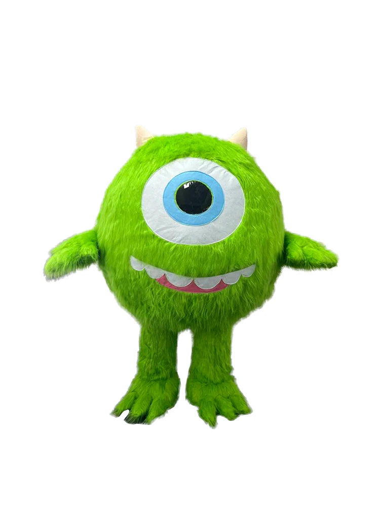 زي تميمة منتفخ من SAYGO – وحش أزرق مضحك للكبار | زي قابل للنفخ