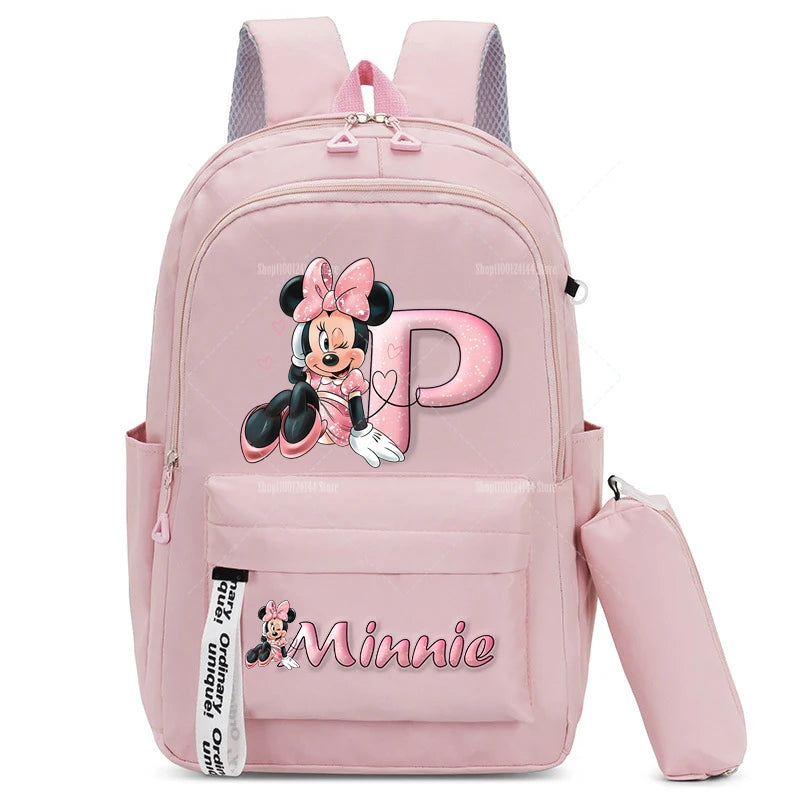 حقيبة ظهر ميني ماوس مع مقلمة