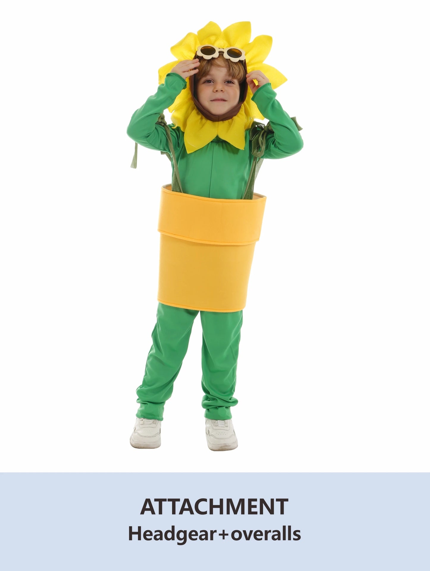 زي تنكري وردة حمراء للأطفال – بدلة كاملة بتصميم زهرة ورد مع غطاء رأس | مثالي للحفلات المدرسية