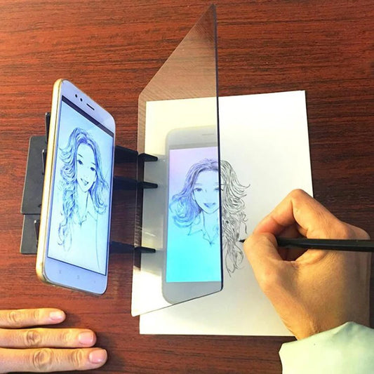 جهاز سكتش العاكس للرسم – أداة تتبع بصرية لتعليم الأطفال الرسم بدقة ومرح