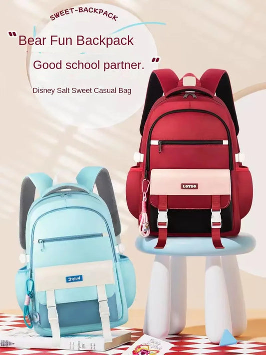 حقيبة مدرسية ديزني لوتسو للبنات