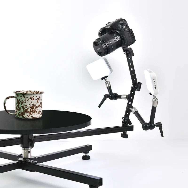 منصة تصوير دوّارة 360 درجة – لتصوير المنتجات والفيديوهات الاحترافية