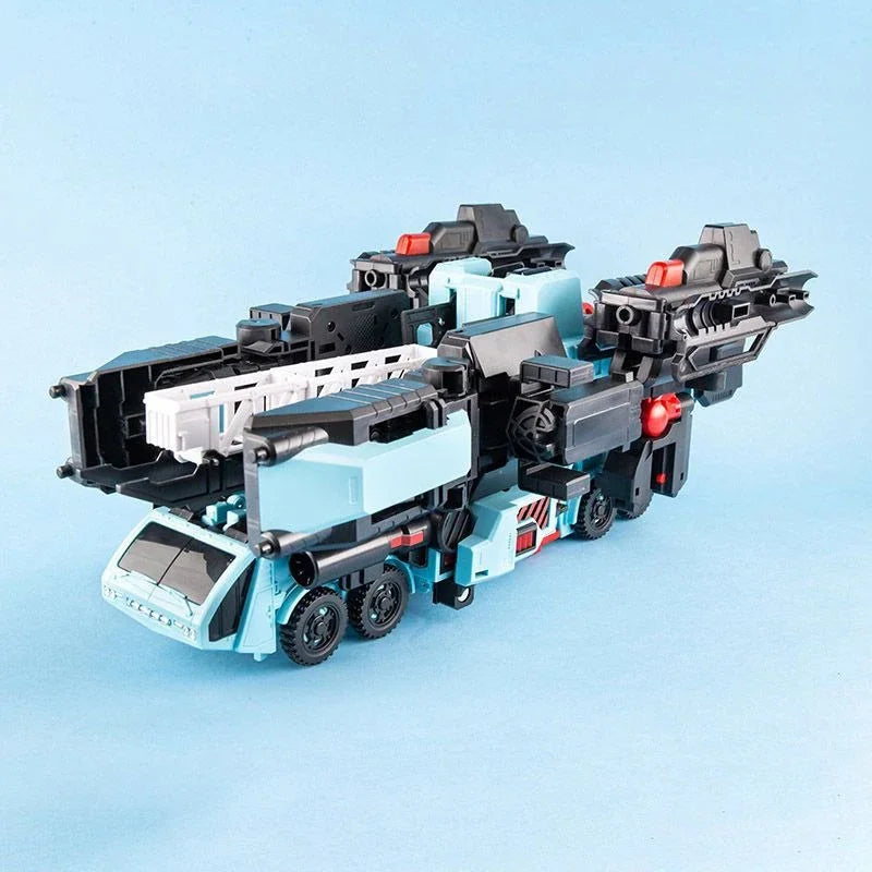 لعبة روبوت متحول 5 في 1 – Demon Knight Defensor DK05 | مجموعة كاملة (DK01 - DK04) | إصدار ضخم قابل للتحول