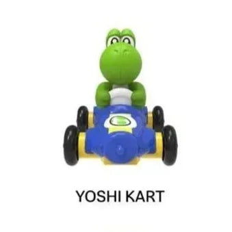 مجسم سيارة ماريو من سلسلة ماكدونالدز، لعبة هابي ميل قابلة للجمع، ديكور مكتبي أو هدية عيد الميلاد.