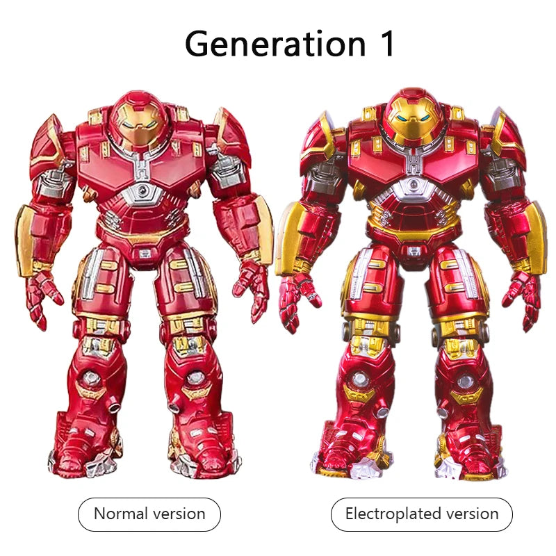 مجسم هالكباستر – Iron Man MK44 من سلسلة Avengers | تصميم مضيء ومفاصل متحركة