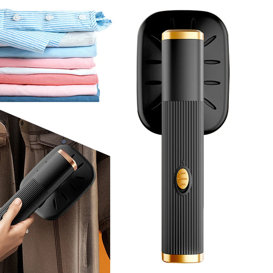 مكواة بخار محمولة صغيرة قابلة للشحن عبر USB – كي الملابس الجافة والرطبة في المنزل والسفر