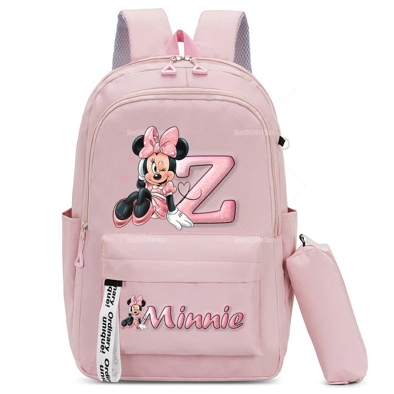 حقيبة ظهر ميني ماوس مع مقلمة
