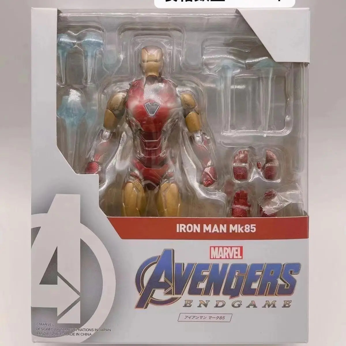 مجسم Iron Man MK50 – إصدار SHFiguarts Nano Metal | تمثال توني ستارك المتحول بتقنية النانو، لهواة مارفل والتجميع
