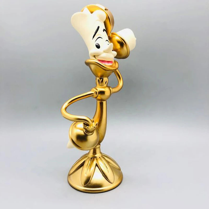 مجسم شخصية "كوجسوورث" (Cogsworth) من فيلم "الجميلة والوحش" – بطول 24 سم