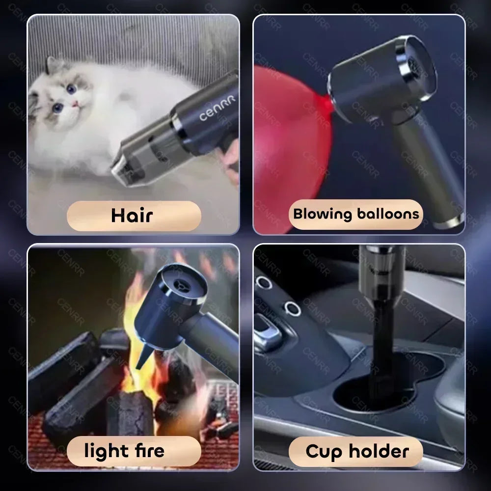 مكنسة كهربائية محمولة للسيارة – قوة شفط جبارة 210000PA