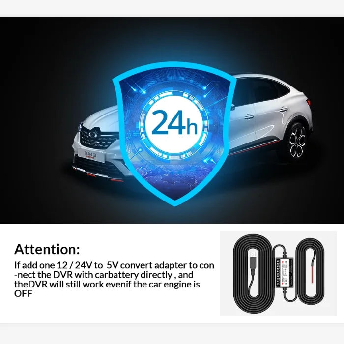 كاميرا مرآة للسيارة بشاشة لمس 10 إنش – تسجيل فيديو أمامي وخلفي | داش كام مدمجة بمرآة الرؤية الخلفية مع نظام DVR متكامل