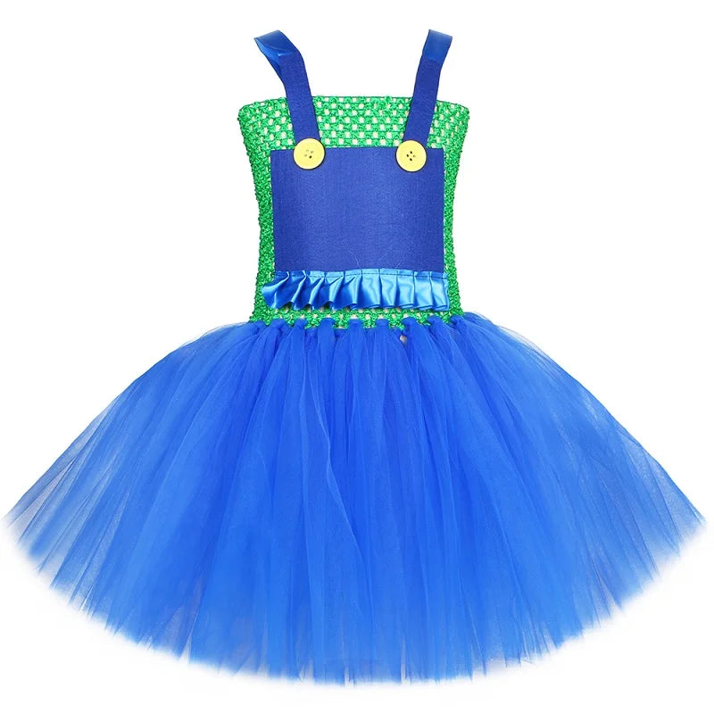 فستان تنكري للأطفال – شخصية الأميرة من لعبة سوبر ماريو