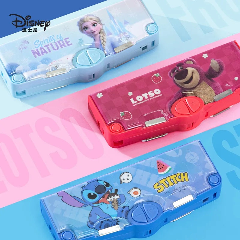 علبة أقلام مزدوجة الطبقة من ديزني