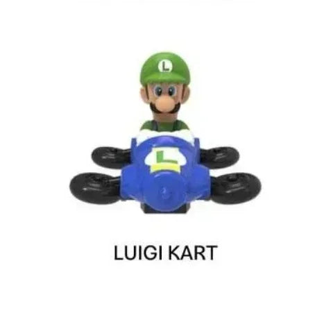 مجسم سيارة ماريو من سلسلة ماكدونالدز، لعبة هابي ميل قابلة للجمع، ديكور مكتبي أو هدية عيد الميلاد.