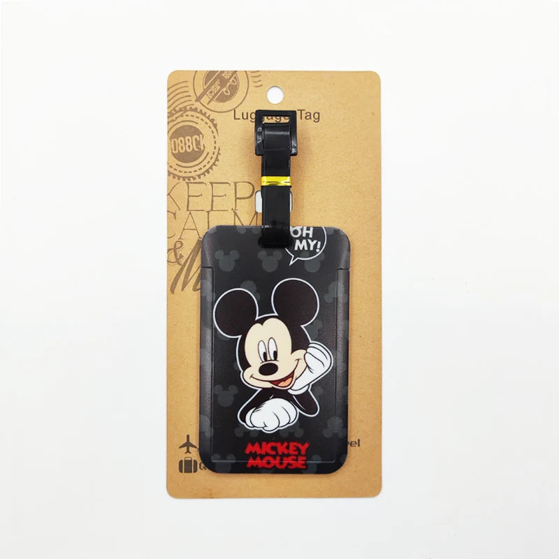 تاق شنطة سفر بتصميم ميكي وميني – لحفظ معلوماتك بلمسة ديزني أنيقة