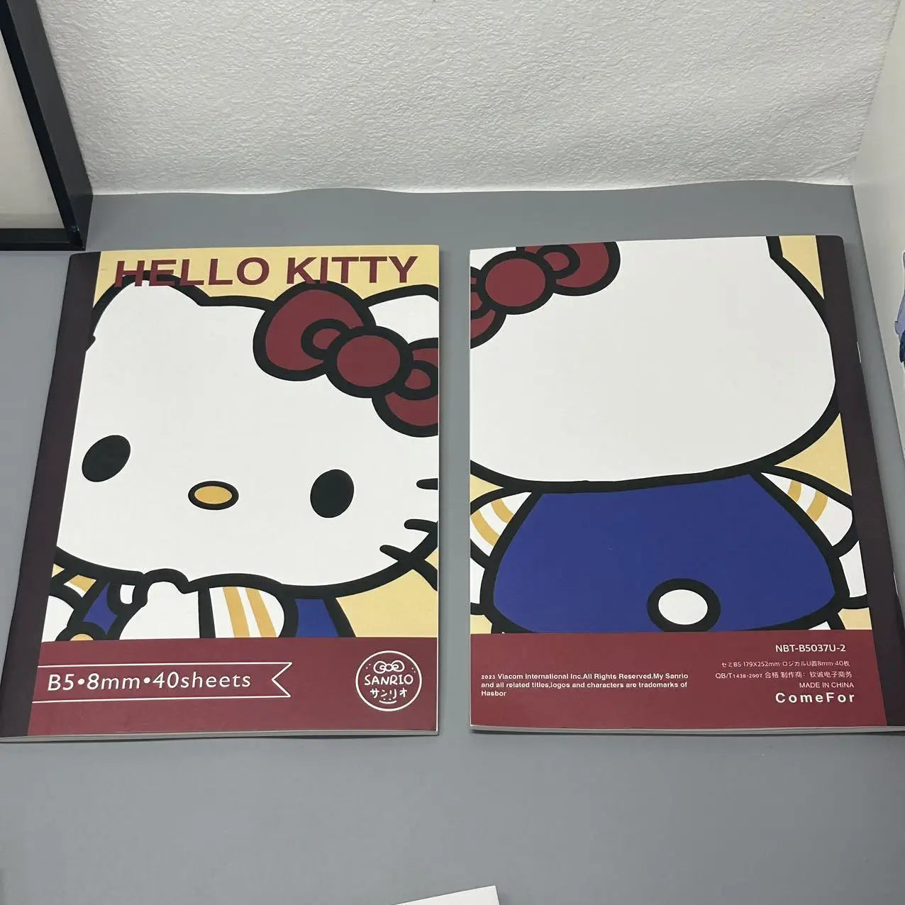 دفتر B5 من Miniso بتصميم هالو كيتي (Hello Kitty)