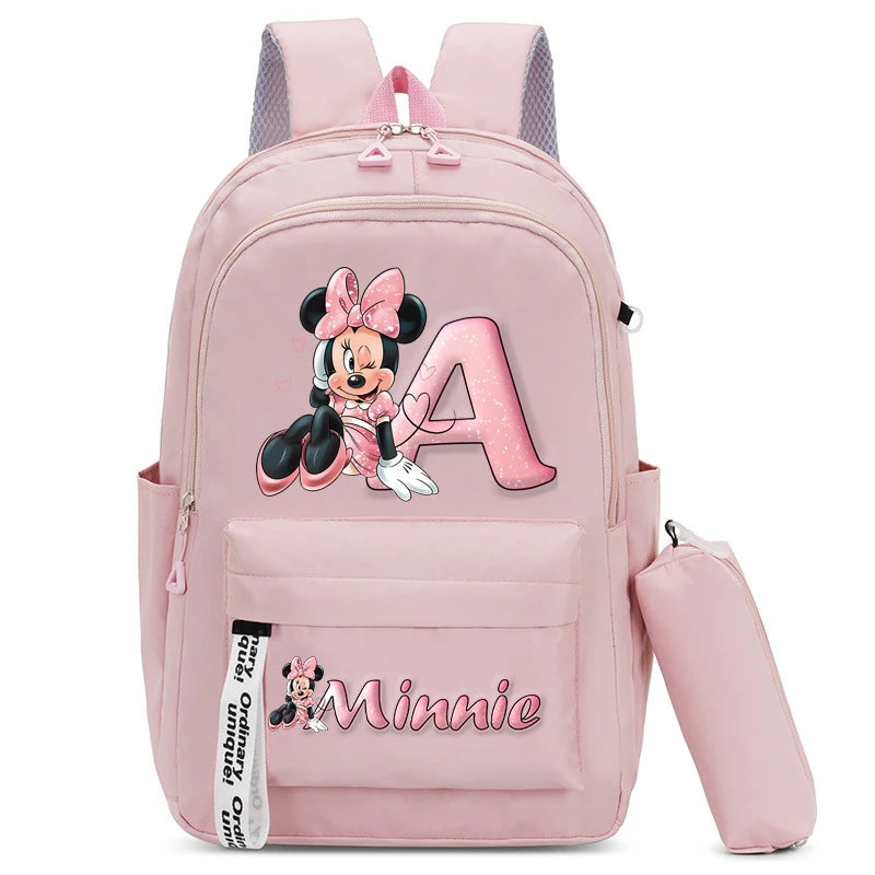 حقيبة ظهر ميني ماوس مع مقلمة