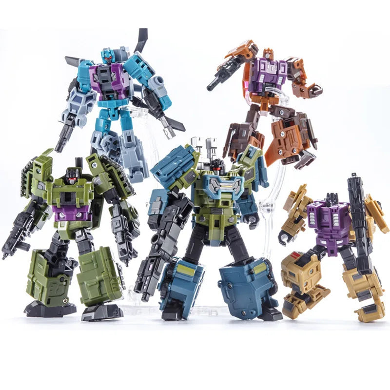 مجسم متحول 5 في 1 – Bruticus من PocketToys | إصدار PT-05 | ارتفاع 27 سم