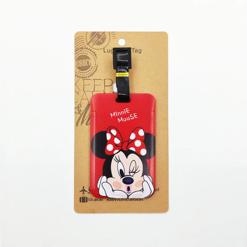 تاق شنطة سفر بتصميم ميكي وميني – لحفظ معلوماتك بلمسة ديزني أنيقة
