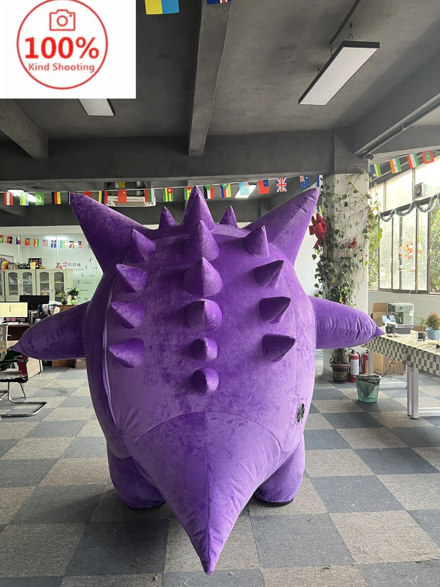 زي تميمة كرتونية قابلة للنفخ – زي عملاق مضحك للحفلات والمناسبات