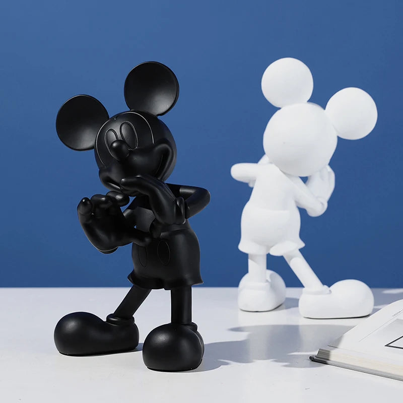 تمثال ديكوري فني – تصميم كرتوني من الراتنج لتزيين زوايا المنزل والمكتب