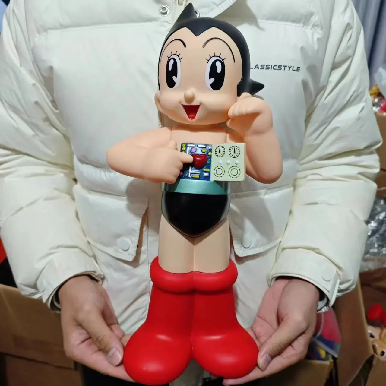 مجسم AstroBoy – بحجم كبير، مفاصل متحركة