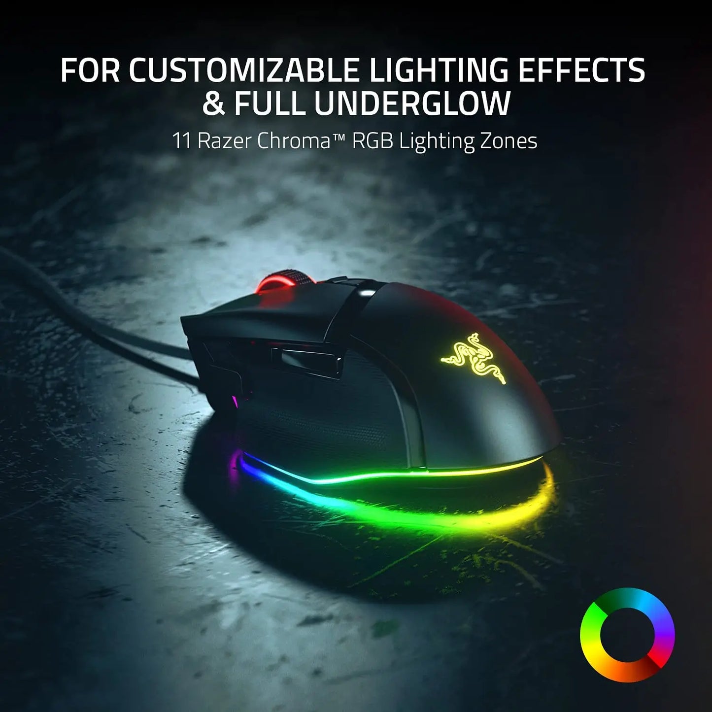 ماوس الألعاب Razer Basilisk V3 القابل للتخصيص