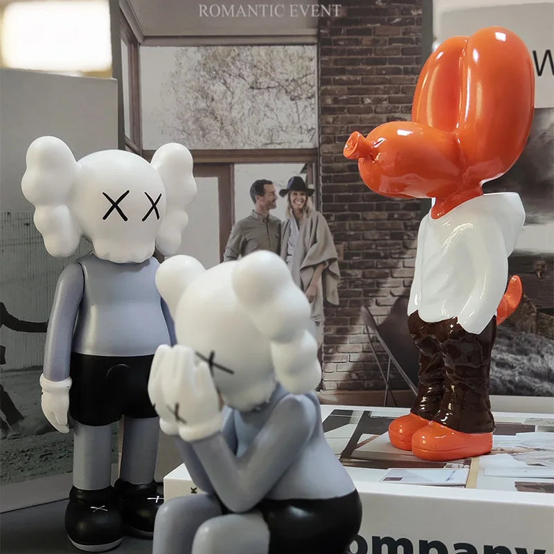 تمثال كلب البالون بستايل الجيب – ديكور فني عصري للمكتب والمنزل