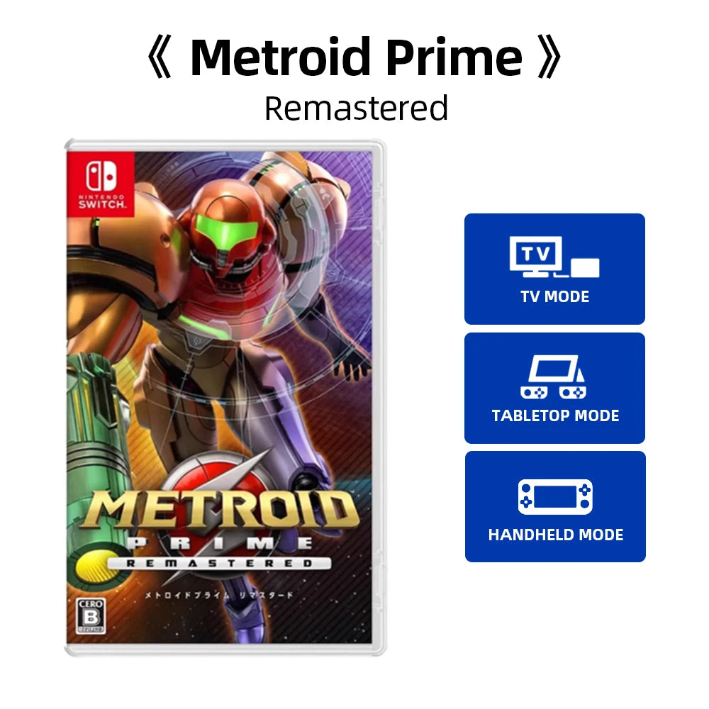 لعبة Metroid Prime™ Remastered – نسخة فيزيائية | نينتندو سويتش