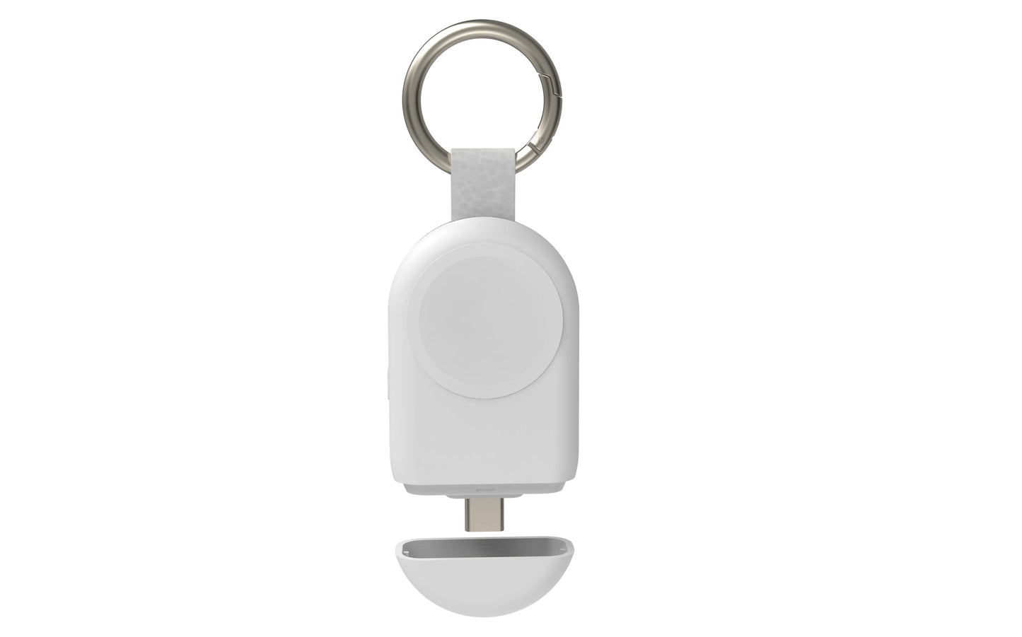 شاحن لاسلكي متنقل 1200mAh – متوافق مع ساعات Galaxy وPixel Watch، بحجم ميني وسرعة شحن ذكية