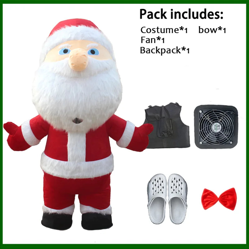 زي تميمة قابل للنفخ – دب قطبي أو باندا