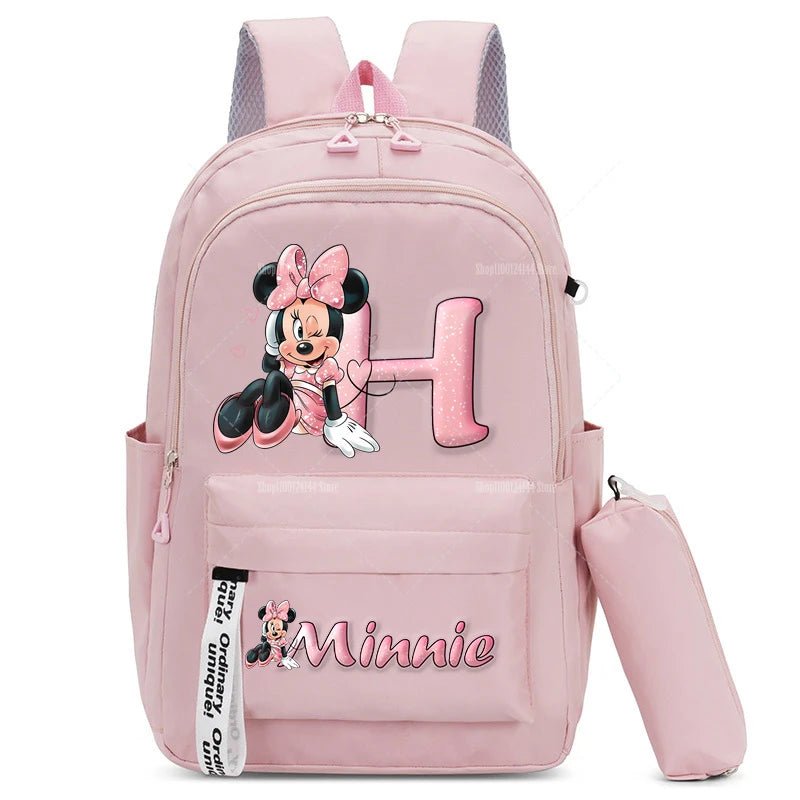 حقيبة ظهر ميني ماوس مع مقلمة