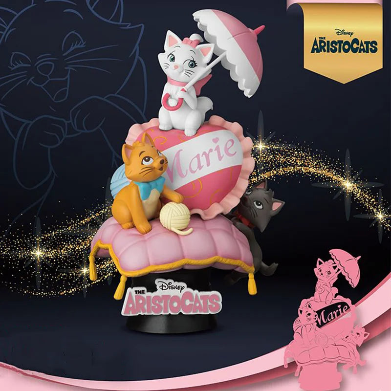 مجسمات ديزني الأصلية من Beast Kingdom – شخصيات بينوكيو، القطة ماري، الفيل الطائر دمبو، ودونالد داك