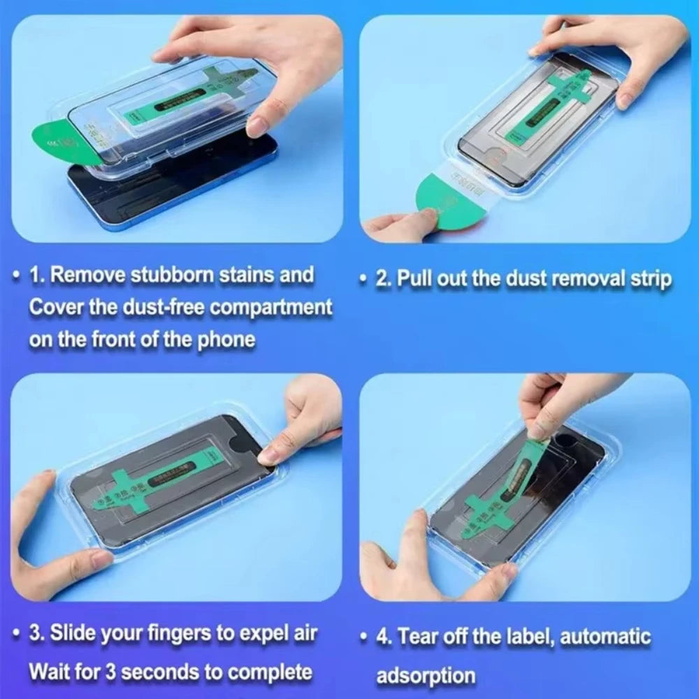 زجاج حماية بخصوصية عالية لأجهزة iPhone 11 – 17 Pro Max / Air / XS / وغيرها