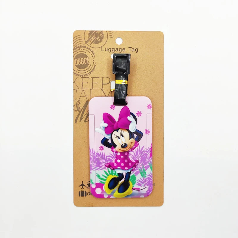 تاق شنطة سفر بتصميم ميكي وميني – لحفظ معلوماتك بلمسة ديزني أنيقة