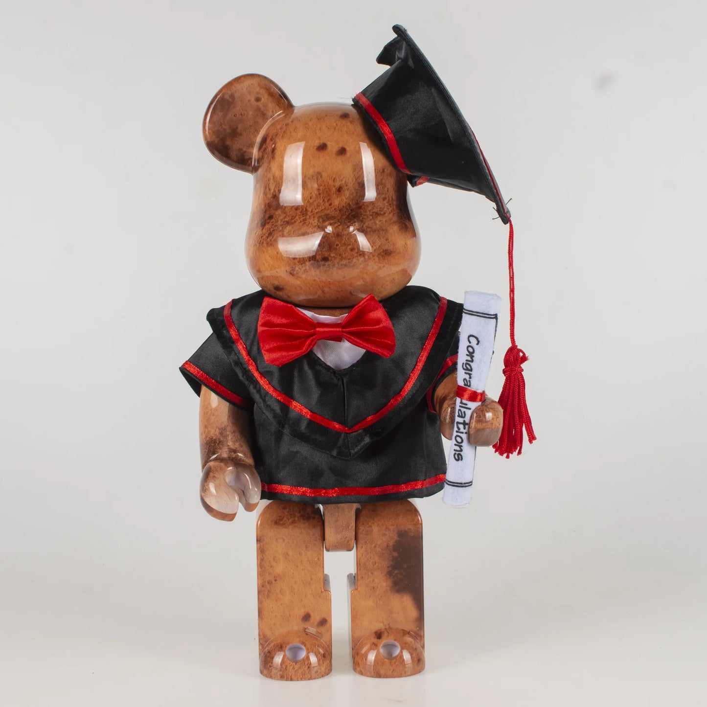 تمثال Bearbrick 400% بلباس التخرج – دمية ديكورية رائعة لهدية التخرج