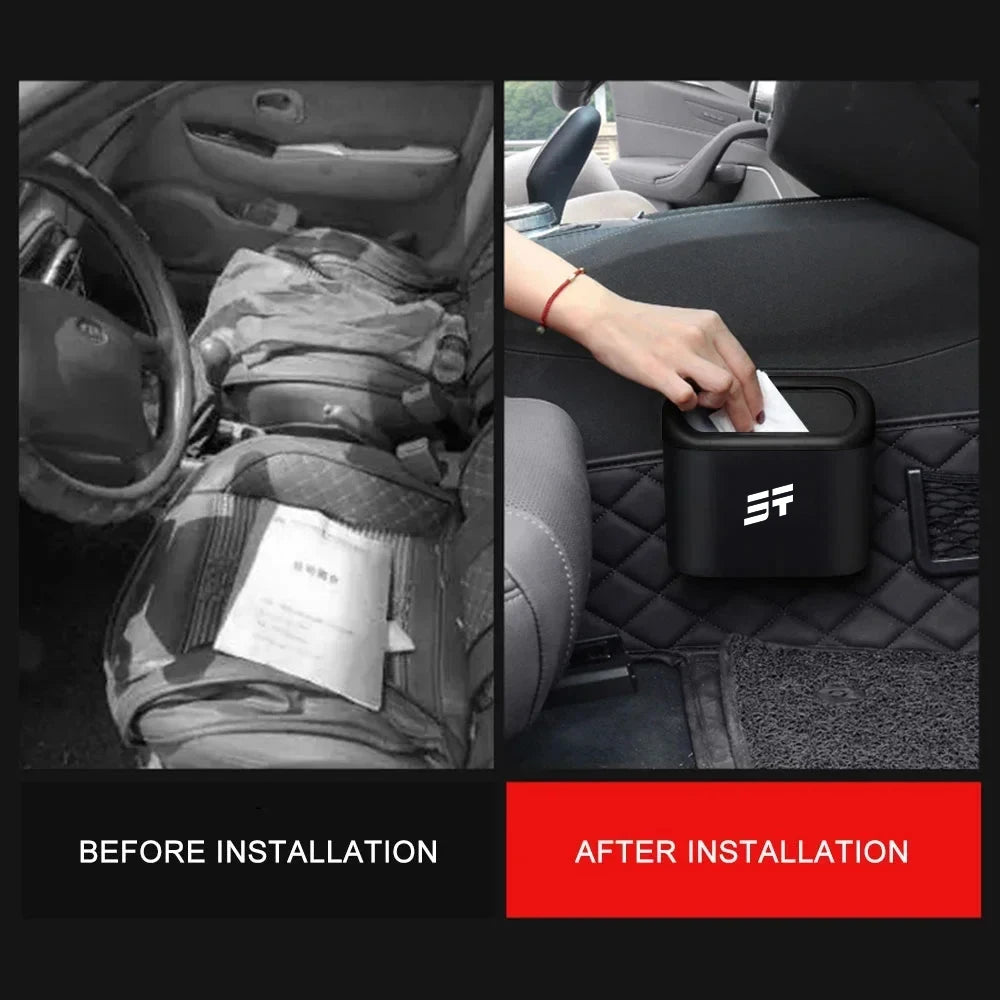 سلة نفايات معلّقة للسيارة