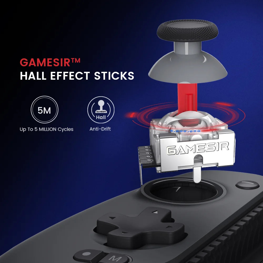 يد تحكم GameSir G8 Plus – متوافقة مع الهاتف، PC، Nintendo Switch والمزيد