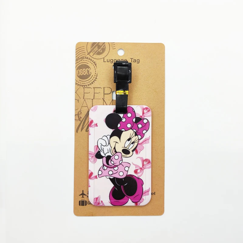 تاق شنطة سفر بتصميم ميكي وميني – لحفظ معلوماتك بلمسة ديزني أنيقة