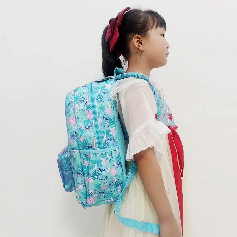 حقائب مدرسية سمايغل أستراليا الجديدة – حقيبة ظهر ديزني ستيتش، حقيبة غداء، زجاجة ماء، هدية للطلاب – تباع القطع بشكل منفصل.