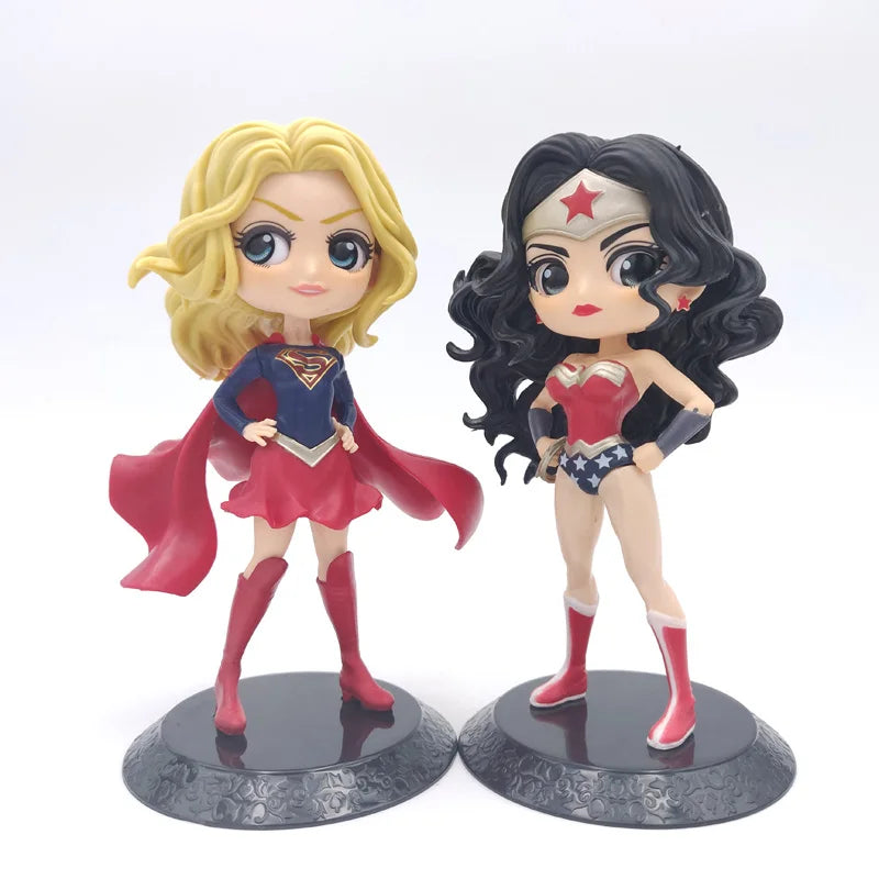 مجسمات أبطال مارفل وDC – سبايدرمان، آيرون مان، كابتن أمريكا، ثور، ووندر وومان
تماثيل كوسبلاي مصغّرة