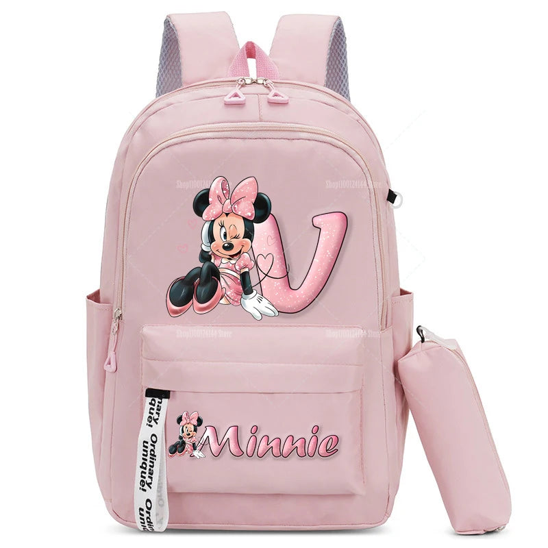 حقيبة ظهر ميني ماوس مع مقلمة