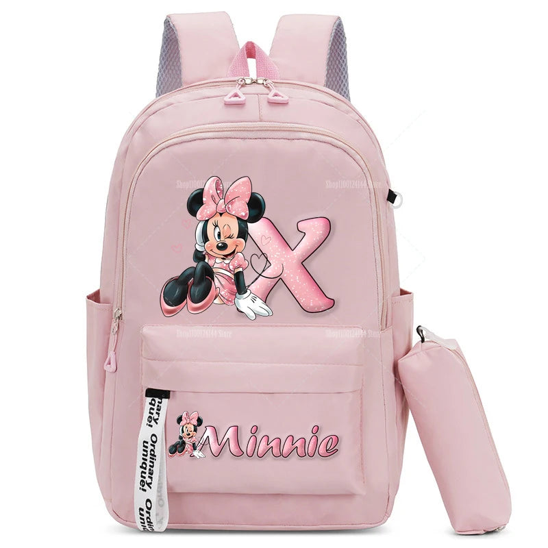 حقيبة ظهر ميني ماوس مع مقلمة
